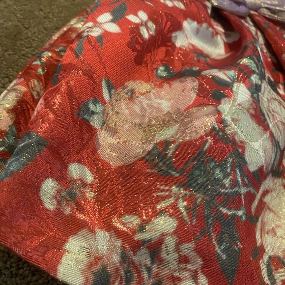 Party Holiday Dress Red Gold Shimmer Green New Size 12 months - Picture 7 of 12